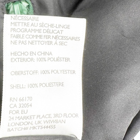 Urban Outfitters Plaid Quarter Zip hooded Windbreaker Jacket Size Small - Picture 4 of 5